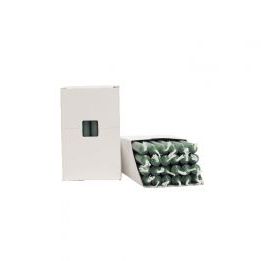 Vela Bujía Mini  Verde Oscuro 11cm caja 24uds